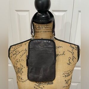 Harbor 2nd Brown Leather Crossbody Bag